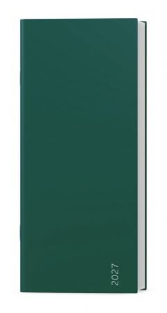 Diář měsíční  - Božka - Color - Zelená 2027, 7,9cm x 17,9cm, BMB9-7-27