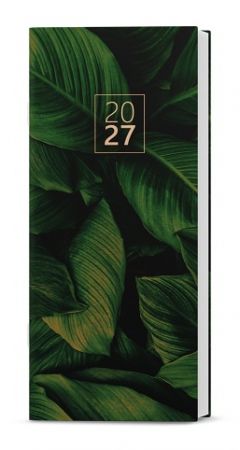 Diář měsíční  - Božka - kraft - Listy 2027, 7,9cm x 17,9cm, BMB2-1-27