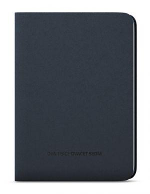 Diář měsíční  s notesem - DiNo - B5 - antracitová 2027, 16cm x 23cm, BMN22-14-27