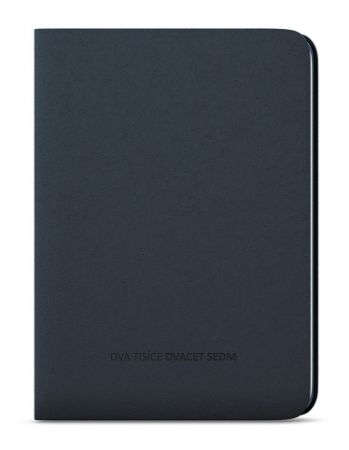 Diář měsíční  s notesem - DiNo - B5 - antracitová 2027, 16cm x 23cm, BMN22-14-27