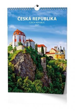 Kalendář nástěnný - Česká republika - A3 2027, 32cm x 45cm, BNK0-27