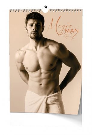 Kalendář nástěnný - Magic Man - A3 2027, 32cm x 45cm, BNE6-27