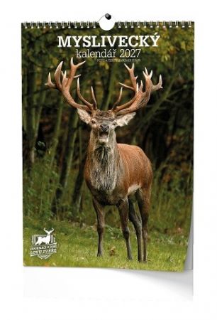 Kalendář nástěnný - Myslivecký kalendář - A3 2027, 32cm x 45cm, BNF3-27