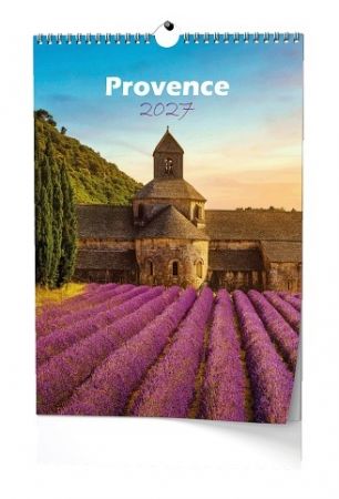 Kalendář nástěnný - Provence - A3   2027, 32cm x 45cm, BNG14-27