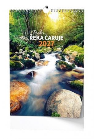 Kalendář nástěnný - Řeka čaruje - A3 2027, 32cm x 45cm, BNK6-27