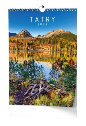 Kalendář nástěnný - Tatry - A3 2027, 32cm x 45cm, BNF9-27