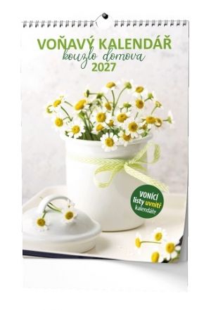 Kalendář nástěnný - Voňavý kalendář Kouzlo domova - A3 2027, 32cm x 45cm, BNV5-27