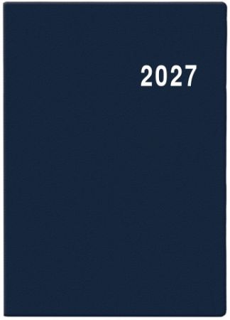 Diář týdenní - Ladislav - PVC - modrá 2027, 7cm x 10cm, BTL1-1-27