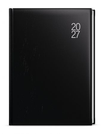 Diář týdenní - Tomáš - Balacron - A4 - černá 2027, 20cm x 28cm, BTT7-2-27