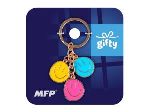 Gifty - Klíčenka Charm - smajlíci