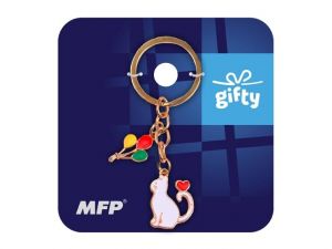 Gifty - Klíčenka Charm – kočka