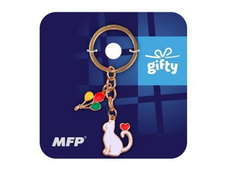Gifty - Klíčenka Charm – kočka