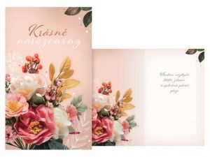 Přání srdečné malé M18-254 Z