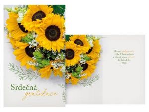 Přání srdečné malé M18-260 Z