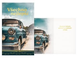 Přání srdečné malé M18-255 Z