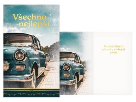 Přání srdečné malé M18-255 Z