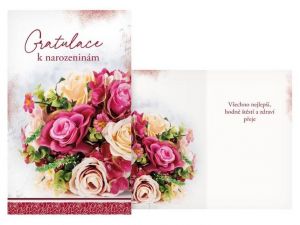 Přání srdečné malé M18-258 Z