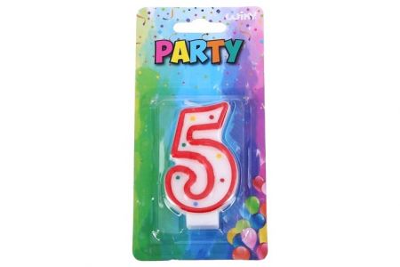 Dortová svíčka 885038 č.5