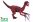 C - Figurka Dino Therizinosaurus 17 cm