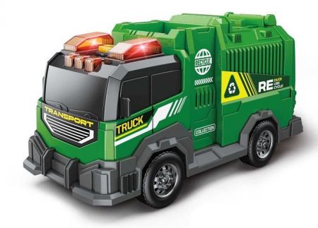 Auto popelářské s efekty 16 cm