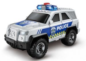 Auto policejní s efekty 15 cm