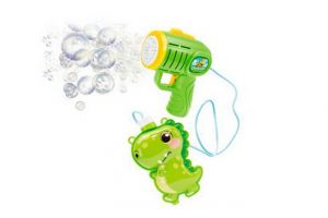 Bublifuk pistole s externí nádržkou dinosaurus 280 ml 15 cm