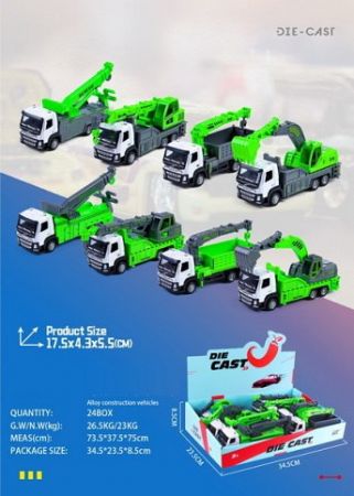 Auto stavební kov/plast 17,5 cm