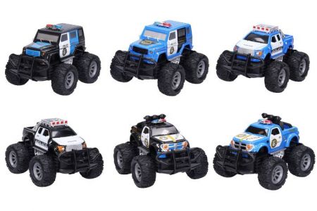 Auto terénní policejní 14 cm