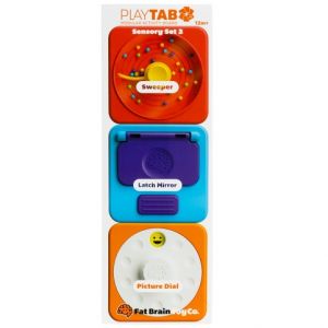 Fat Brain Sada senzorických hraček PlayTab Tile Set 3