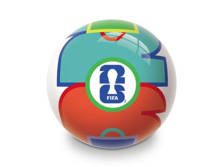 Míč FIFA fotbalový Mexiko 22cm nenafouknutý
