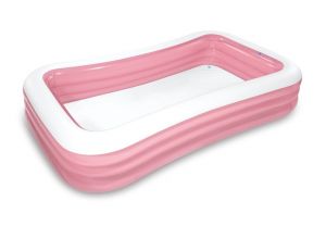 58487NP Intex Bazén nafukovací růžový