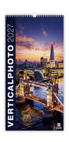 Kalendář nástěnný Verticalphoto 2027, 31,5cm x 63cm, N263-27