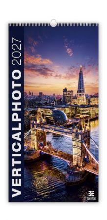 Kalendář nástěnný Verticalphoto 2027, 31,5cm x 63cm, N263-27