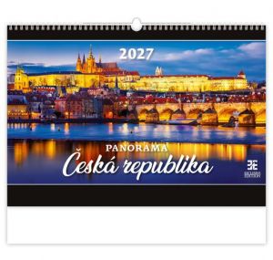 Kalendář nástěnný Panorama – Česká republika 2027, 48,5cm x 33,4cm, N262-27