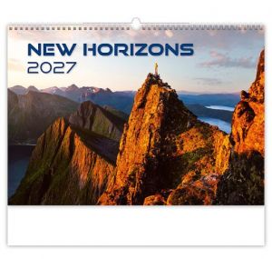 Kalendář nástěnný New Horizons 2027, 45cm x 31,5cm, N135-27