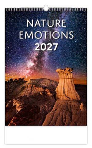 Kalendář nástěnný Nature Emotions 2027, 31,5cm x 45cm, N140-27