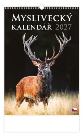 Kalendář nástěnný Myslivecký kalendář 2027, 31,5cm x 45cm, N120-27
