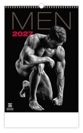 Kalendář nástěnný Men 2027, 33,4cm x 48,5cm, N276-27