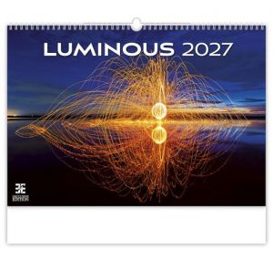 Kalendář nástěnný Luminous NEW 2027, 48,5cm x 33,4cm, N266-27