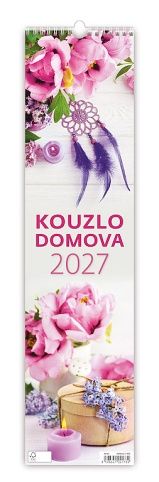Kalendář nástěnný Kouzlo domova 2027, 12cm x 48cm, N191-27