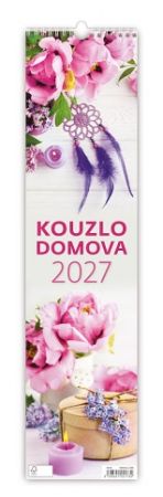 Kalendář nástěnný Kouzlo domova 2027, 12cm x 48cm, N191-27
