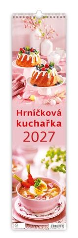 Kalendář nástěnný Hrníčková kuchařka 2027, 12cm x 48cm, N190-27