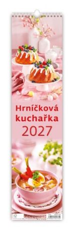 Kalendář nástěnný Hrníčková kuchařka 2027, 12cm x 48cm, N190-27