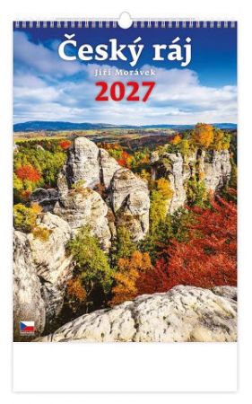 Kalendář nástěnný Český ráj 2027, 31,5cm x 45cm, N106-27