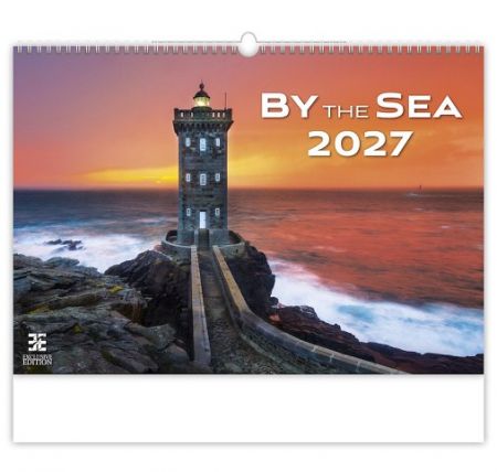 Kalendář nástěnný By the Sea NEW 2027, 33,4cm x 48,5cm, N264-27