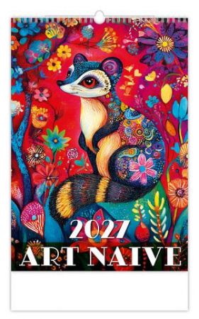 Kalendář nástěnný Art Naive NEW 2027, 31,5cm x 45cm, N150-27