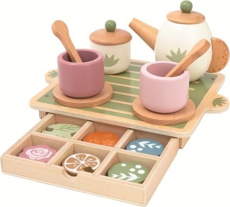 2Kids Toys Dřevěný čajový set