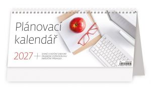 Kalendář stolní Plánovací kalendář 2027, 30,1cm x 13,5cm, S63-27