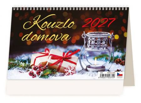 Kalendář stolní Kouzlo domova 2027, 22,6cm x 13,9cm, S09-27