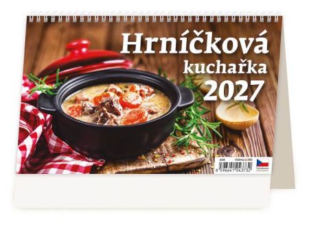 Kalendář stolní Hrníčková kuchařka 2027, 22,6cm x 13,9cm, S08-27